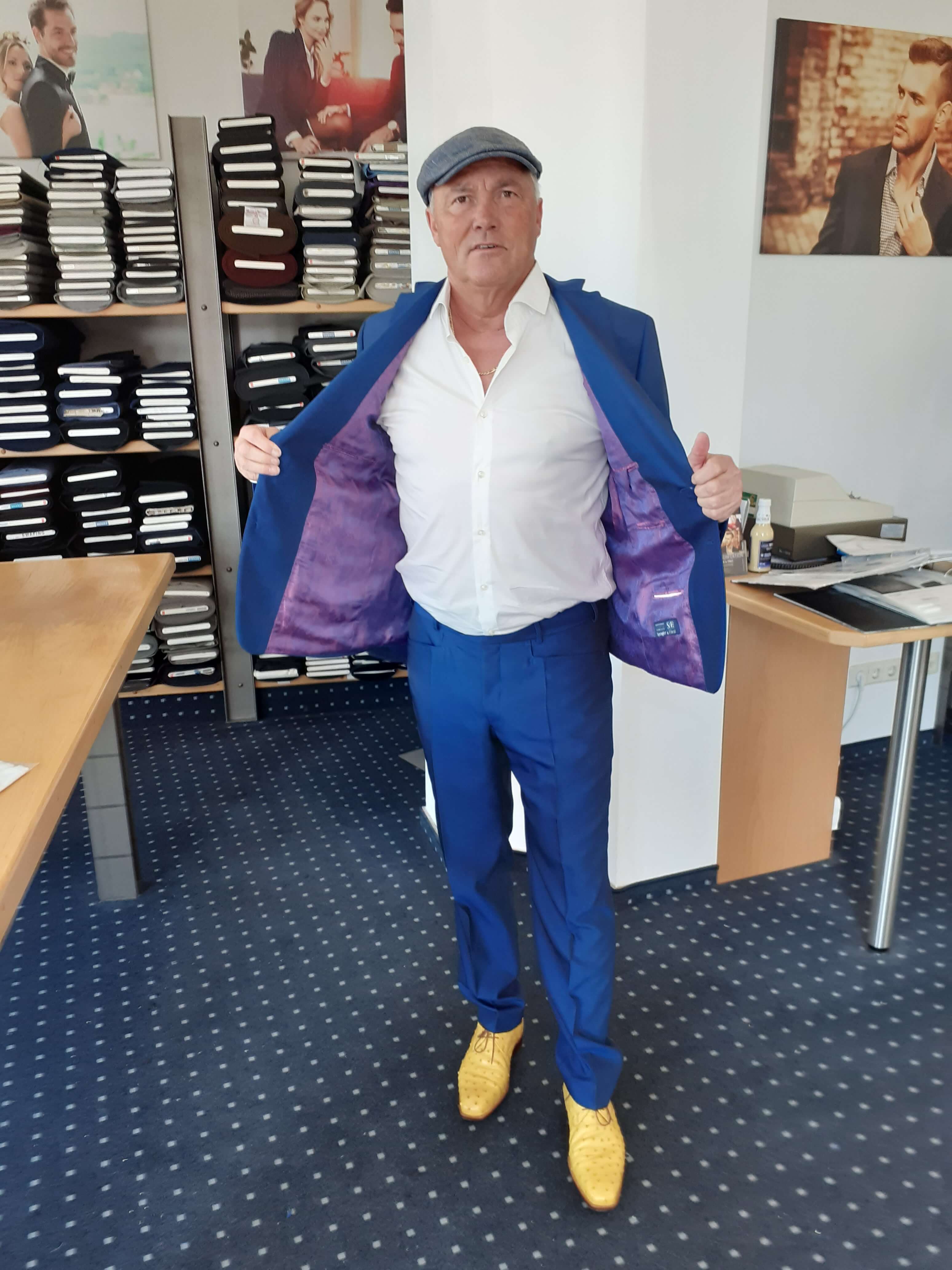 Bei der Stoffauswahl